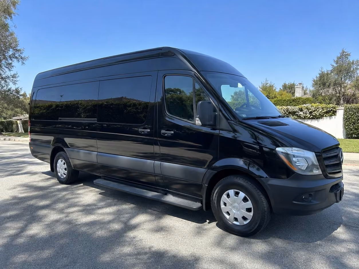 sprinter van rental with driver